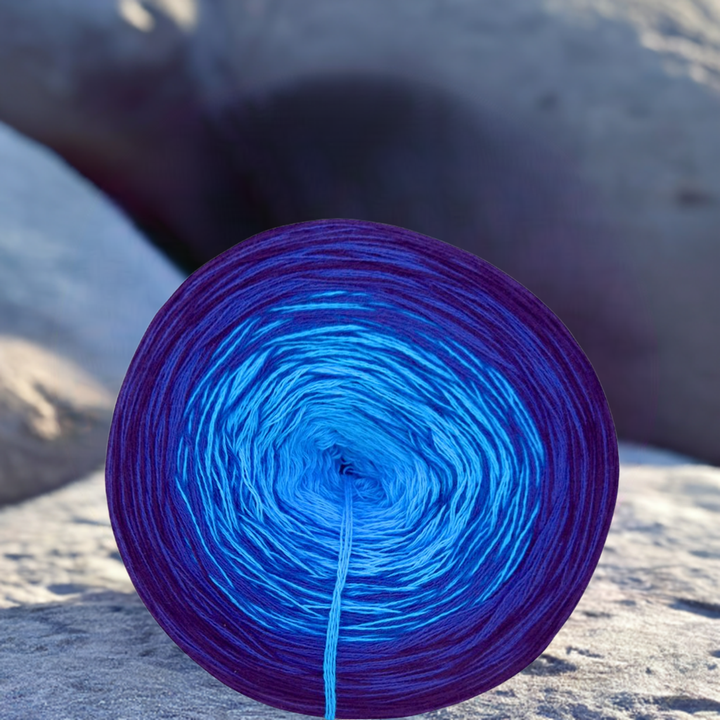 Barywoll Farbverlaufsgarn Bobbel "Soft Ombré" Farbe 308