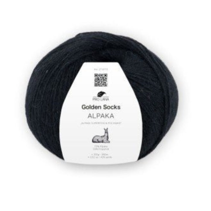 Golden Socks Alpaka Sockenwolle von Pro Lana – 70% Alpaka, 390m - BaryWoll