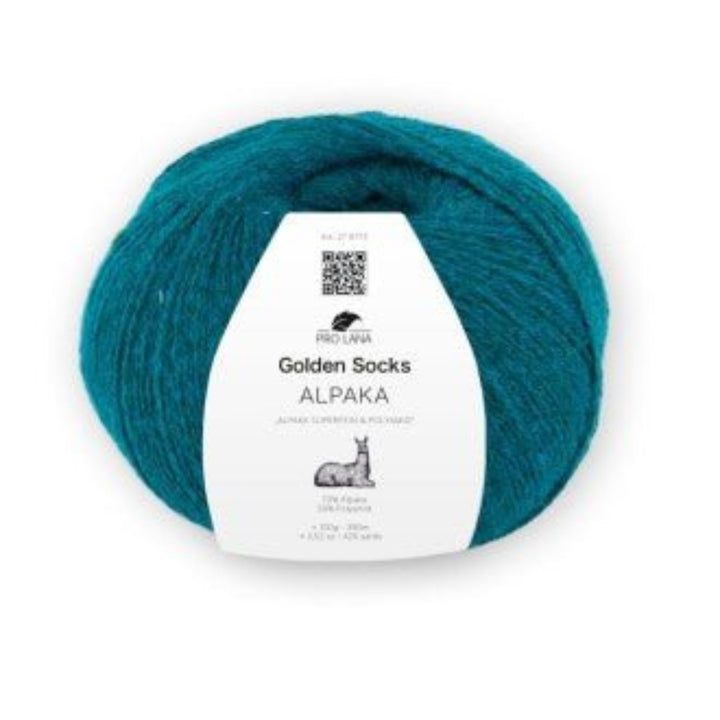 Golden Socks Alpaka Sockenwolle von Pro Lana – 70% Alpaka, 390m - BaryWoll