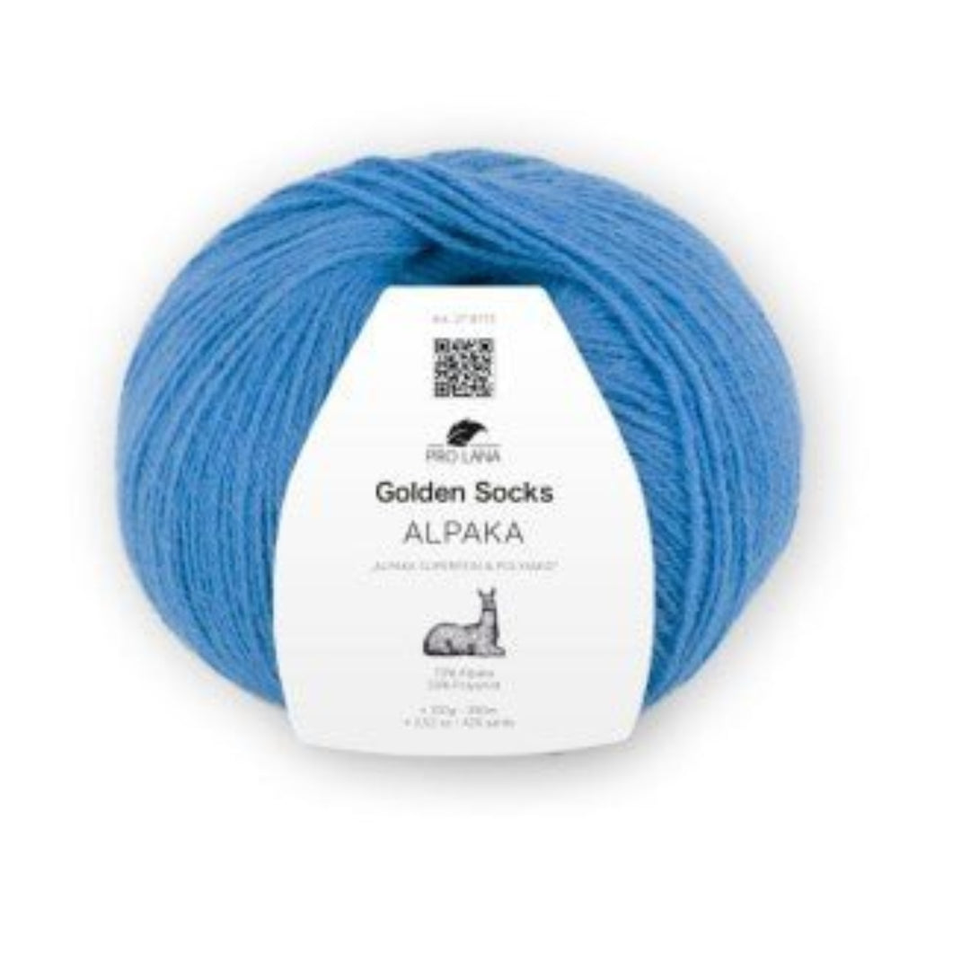 Golden Socks Alpaka Sockenwolle von Pro Lana – 70% Alpaka, 390m - BaryWoll