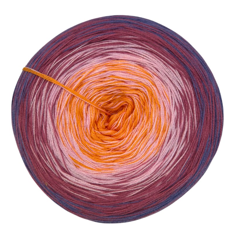 BaryWoll Farbverlaufsgarn Bobbel "Creative Ombré" Farbe 414 - BaryWoll