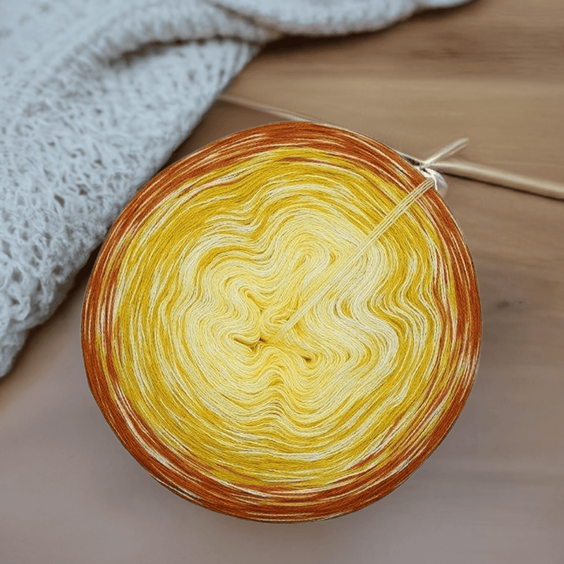 BaryWoll Farbverlaufsgarn Bobbel "Creative Ombré" Farbe 401 - BaryWoll