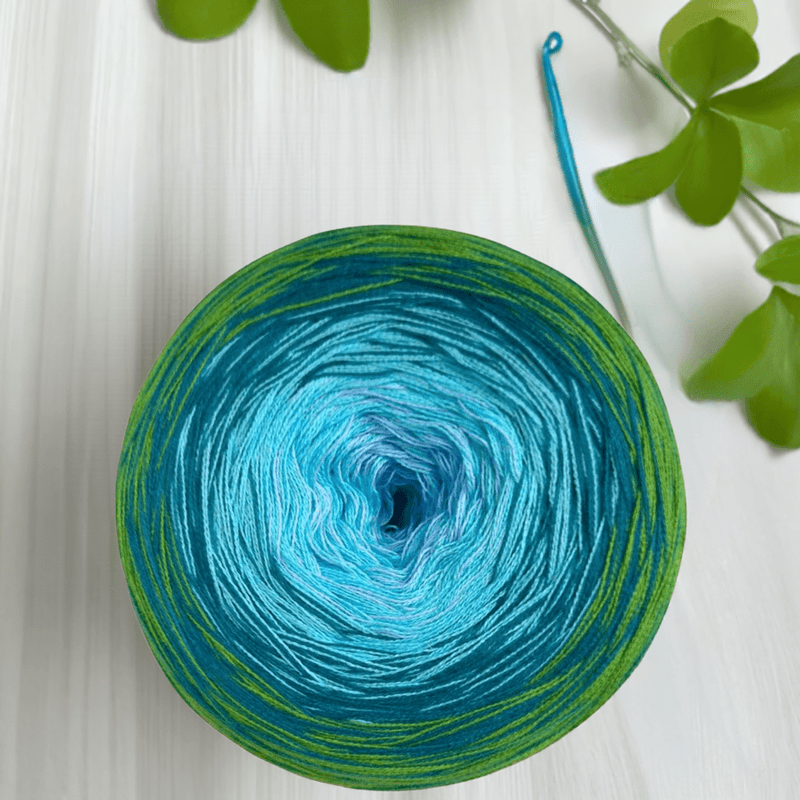 Barywoll Farbverlaufsgarn Bobbel "Creative Ombré" Farbe 425 - BaryWoll