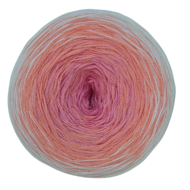 BaryWoll Farbverlaufsgarn Bobbel "Soft Ombré" Farbe 324 - BaryWoll