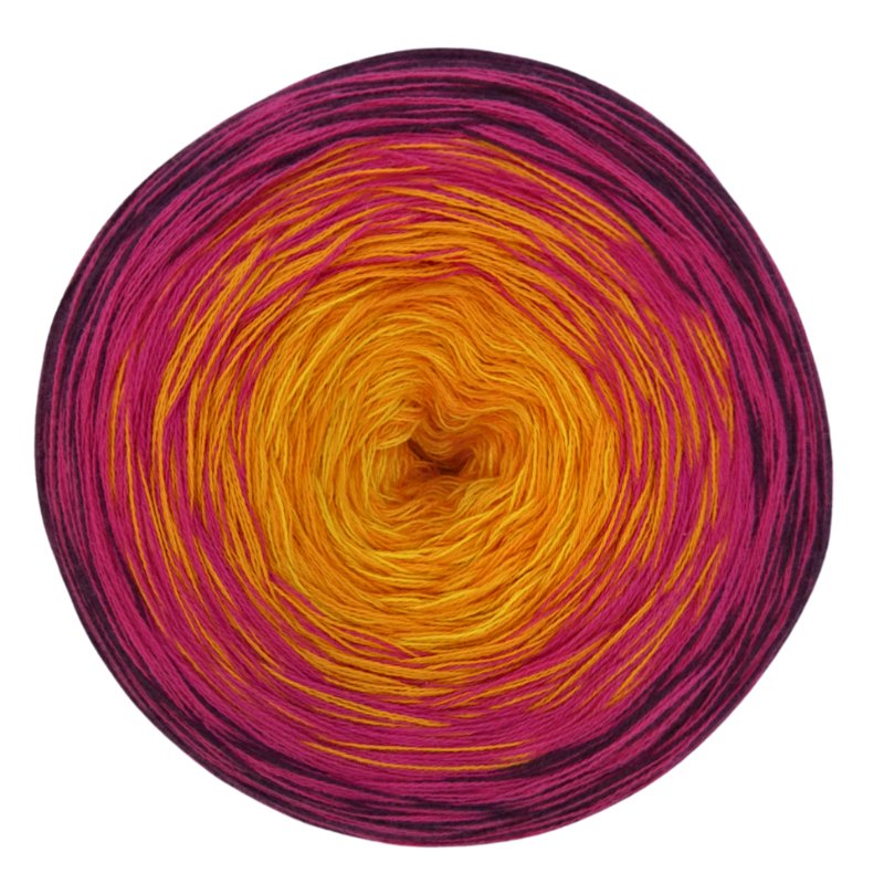 Farbverlaufsgarn Bobbel "Creative Ombré" Farbe 421 - BaryWoll