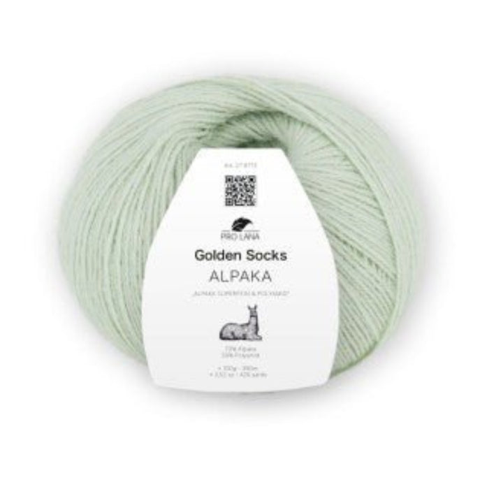 Golden Socks Alpaka Sockenwolle von Pro Lana – 70% Alpaka, 390m - BaryWoll