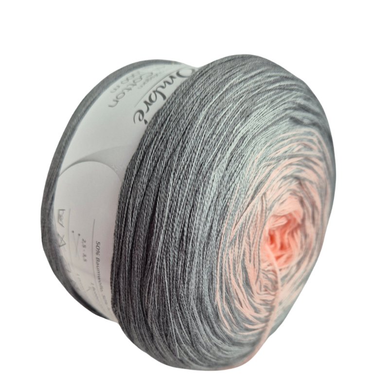 BaryWoll Farbverlaufsgarn Bobbel "Soft Ombré" Farbe 309 - BaryWoll