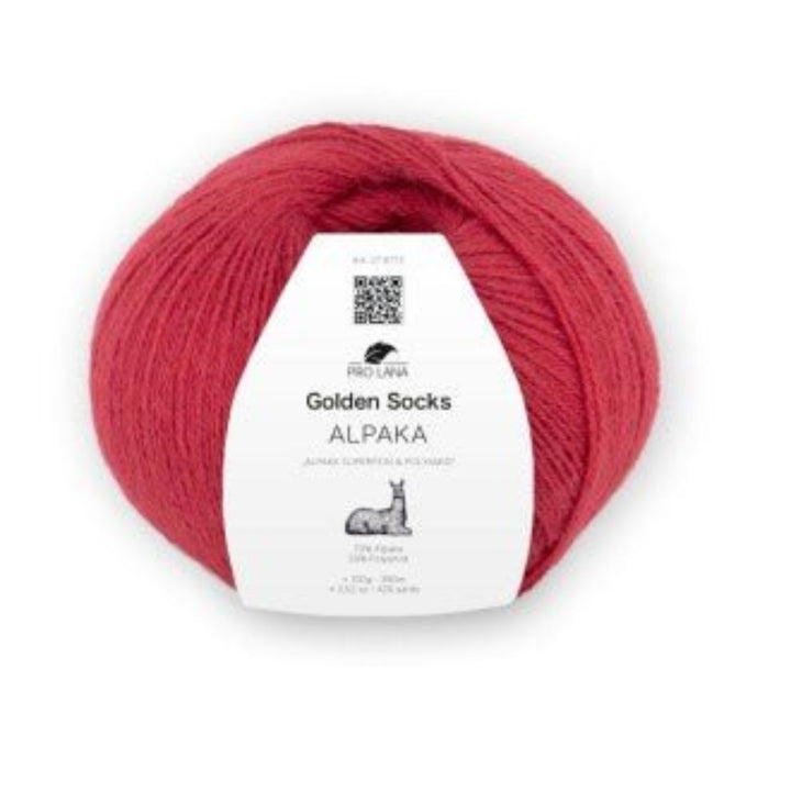 Golden Socks Alpaka Sockenwolle von Pro Lana – 70% Alpaka, 390m - BaryWoll