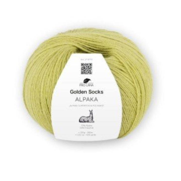 Golden Socks Alpaka Sockenwolle von Pro Lana – 70% Alpaka, 390m - BaryWoll