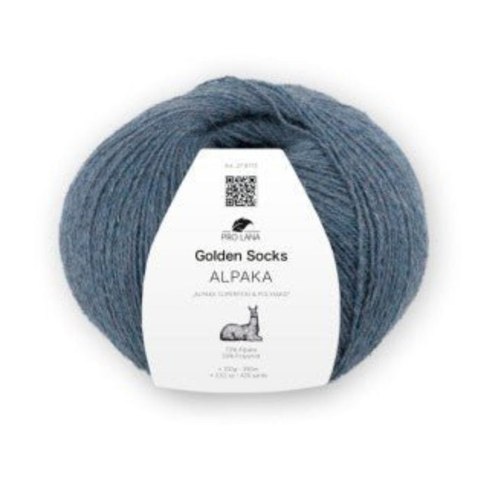 Golden Socks Alpaka Sockenwolle von Pro Lana – 70% Alpaka, 390m - BaryWoll