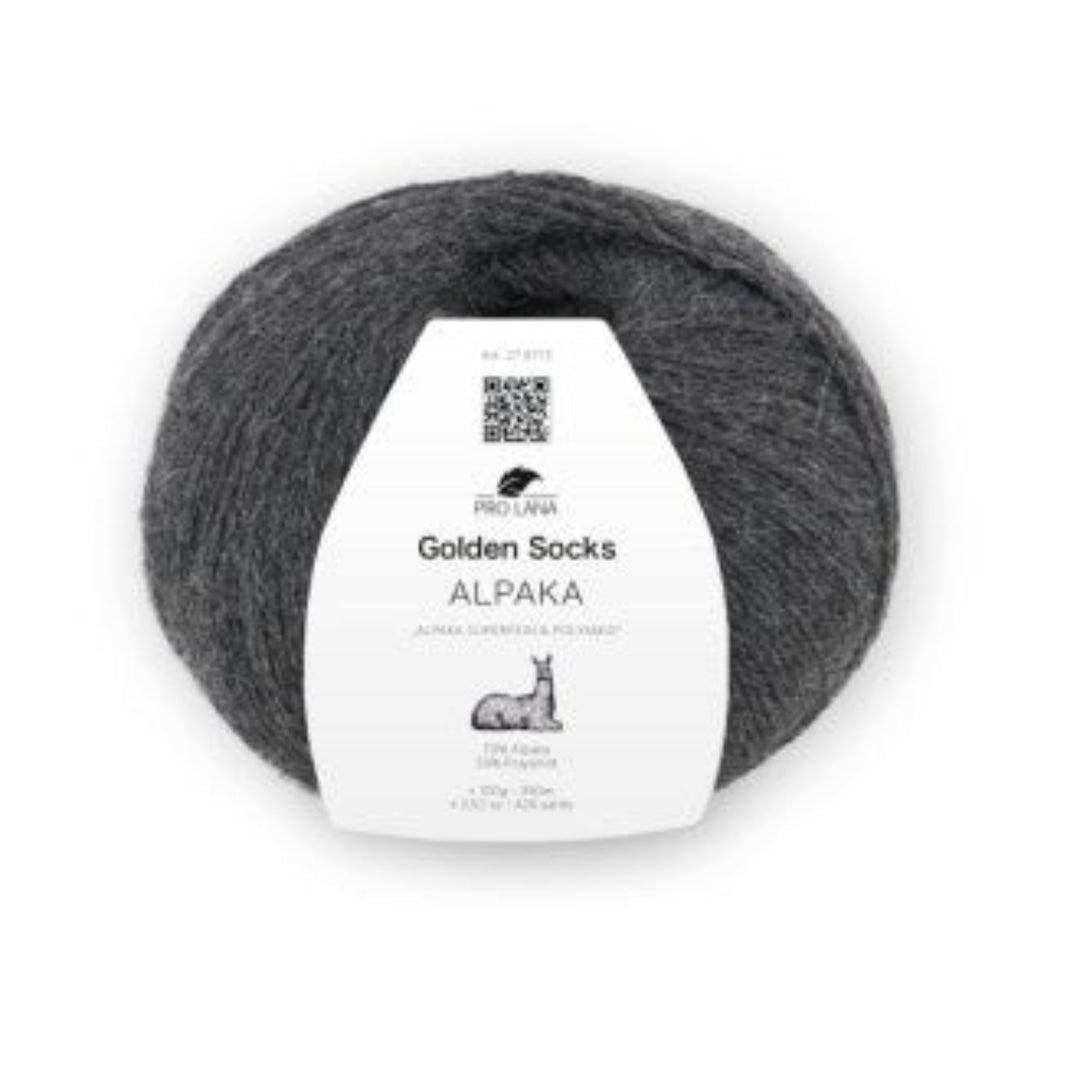 Golden Socks Alpaka Sockenwolle von Pro Lana – 70% Alpaka, 390m - BaryWoll
