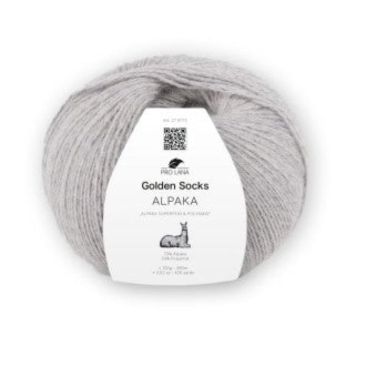 Golden Socks Alpaka Sockenwolle von Pro Lana – 70% Alpaka, 390m - BaryWoll