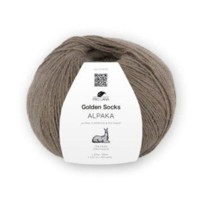 Golden Socks Alpaka Sockenwolle von Pro Lana – 70% Alpaka, 390m - BaryWoll