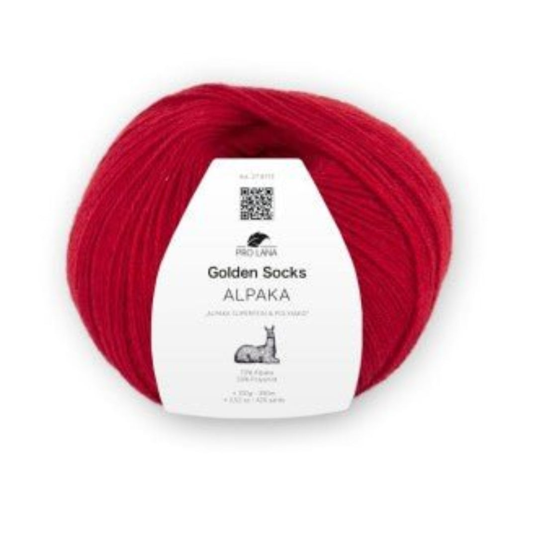 Golden Socks Alpaka Sockenwolle von Pro Lana – 70% Alpaka, 390m - BaryWoll