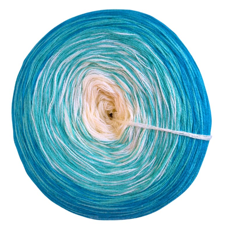 BaryWoll Farbverlaufsgarn Bobbel "Soft Ombré" Farbe 305 - BaryWoll