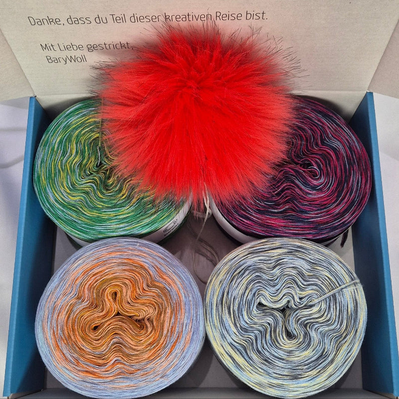 Wollbox 61 – Exklusive Wolle für individuelle Handarbeitsprojekte - BaryWoll