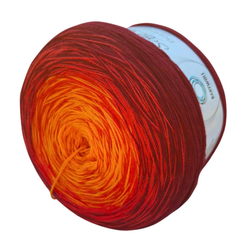 BaryWoll Farbverlaufsgarn Bobbel "Soft Ombré" Farbe 319 - BaryWoll
