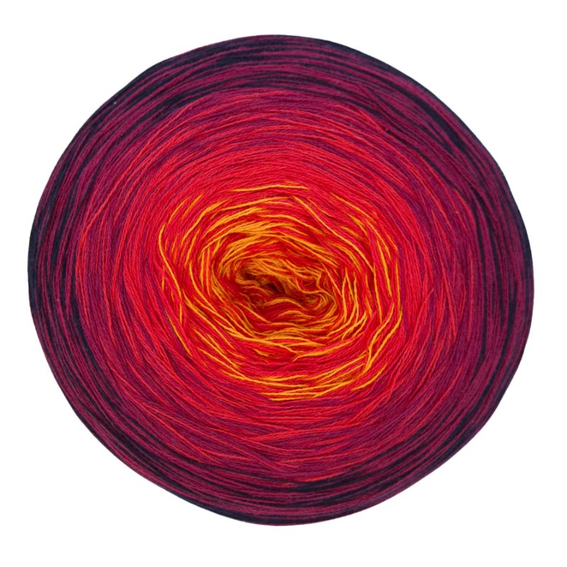 Farbverlaufsgarn Bobbel "Creative Ombré" Farbe 415 - BaryWoll