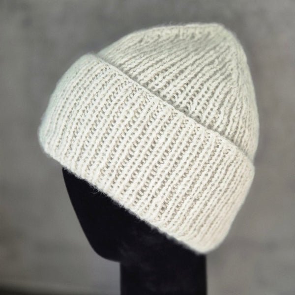 Strickanleitung für eine Rippenmütze - Cotton Merino Light - PDF - Anleitung zum Herunterladen - BaryWoll