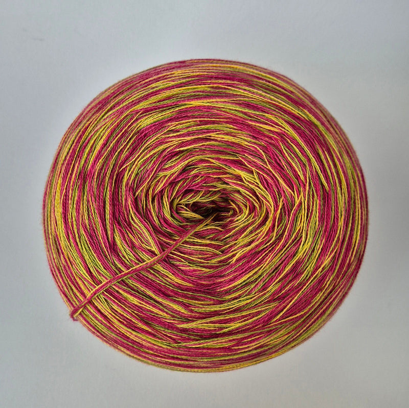 Melierte Bobbel Wolle Soft Colormix 236 - BaryWoll