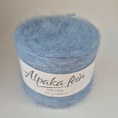 Alpaka Fein von BaryWoll - Farbe 23 Nuvola - 100g - BaryWoll