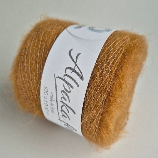 Alpaka Fein von BaryWoll - Farbe 32 Caramel - 100g - BaryWoll