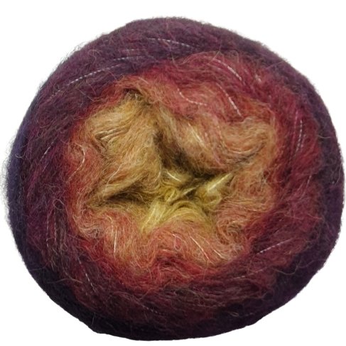Farbverlaufsgan "Colorful Alpaka" Farbe 112 - BaryWoll